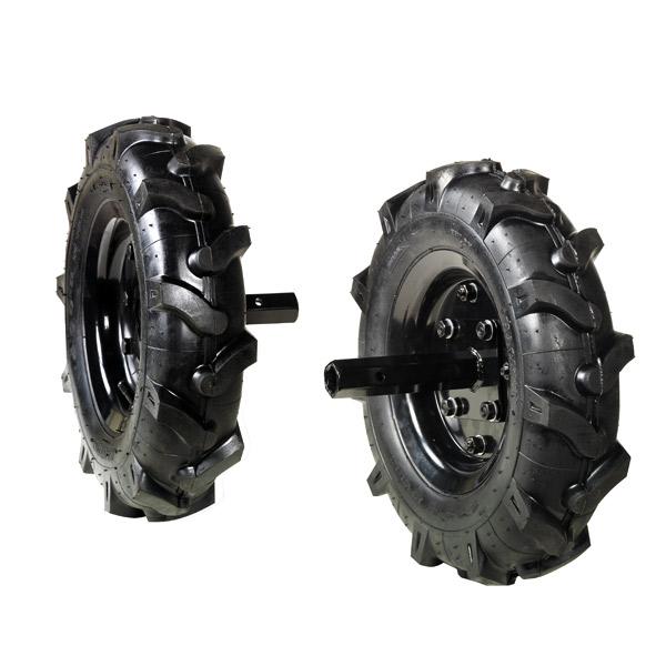 Accessories for rotary tillers Pair of 3.50-6 tyred wheels | Oleo-Mac