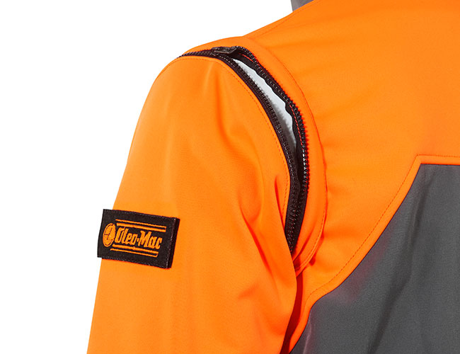 Maniche removibili con zip | Oleo-Mac